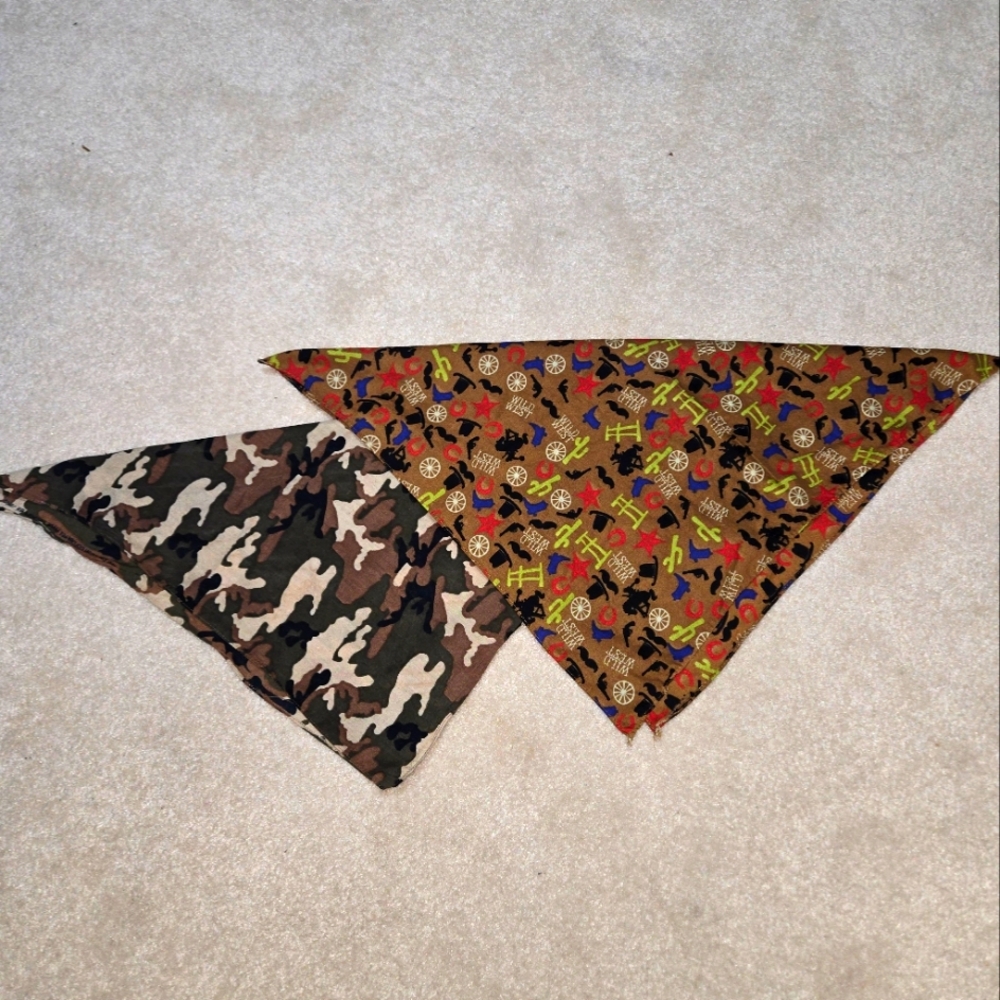 Cotton Handkerchief Bundle 2pcs